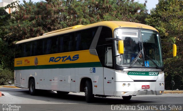 RodeRotas - Rotas de Viação do Triângulo 12206 na cidade de São Paulo, São Paulo, Brasil, por Cristiano Soares da Silva. Número da foto: #4224099.
