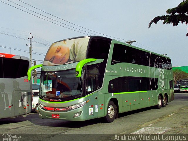 Viação Garcia 7087 na cidade de São Paulo, São Paulo, Brasil, por Andrew Campos. Número da foto: #4226838.