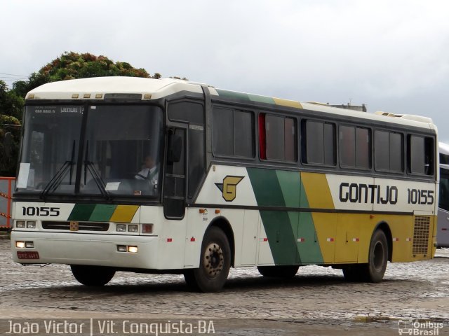 Empresa Gontijo de Transportes 10155 na cidade de Vitória da Conquista, Bahia, Brasil, por João Victor. ID da foto: 4227813.