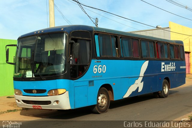 Exdil - Expresso Divinopolitano 660 na cidade de Salinas, Minas Gerais, Brasil, por Carlos Eduardo Lopes. Número da foto: #4227323.