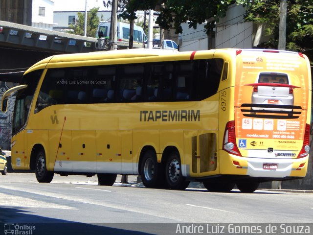 Viação Itapemirim 60715 na cidade de Rio de Janeiro, Rio de Janeiro, Brasil, por André Luiz Gomes de Souza. ID da foto: 4227549.