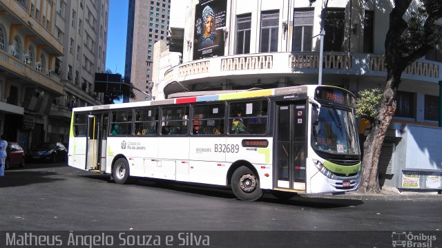 Viação Pavunense B32689 na cidade de Rio de Janeiro, Rio de Janeiro, Brasil, por Matheus Ângelo Souza e Silva. Número da foto: #4226814.