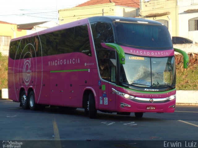 Viação Garcia 16166 na cidade de Ribeirão Preto, São Paulo, Brasil, por Erwin  Luiz. ID da foto: 4225747.