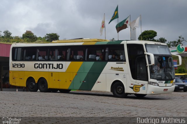 Empresa Gontijo de Transportes 12130 na cidade de João Monlevade, Minas Gerais, Brasil, por Rodrigo Matheus. Número da foto: #4225822.