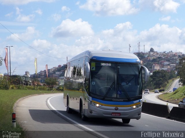 Viação Cometa 10221 na cidade de Barbacena, Minas Gerais, Brasil, por Fellipe Teixeira. Número da foto: #4225854.