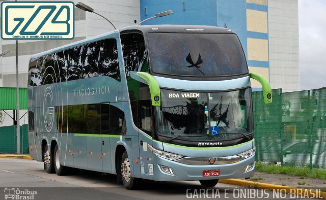 Viação Garcia 8021 na cidade de São Paulo, São Paulo, Brasil, por EDUARDO - SOROCABUS. Número da foto: #4226048.