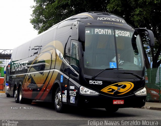 Expresso Nordeste 5025 na cidade de São Paulo, São Paulo, Brasil, por Felipe Navas Geraldo Moura . ID da foto: 4225999.