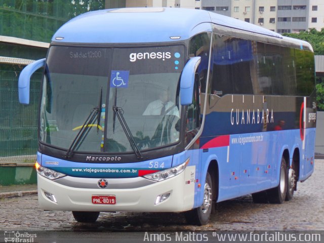 Expresso Guanabara 584 na cidade de Fortaleza, Ceará, Brasil, por Amós  Mattos. Número da foto: #4226817.