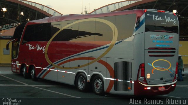 Nova Ita-Wag Transportes 700 na cidade de Aparecida, São Paulo, Brasil, por Alex Ramos Ribeiro. ID da foto: 4225627.