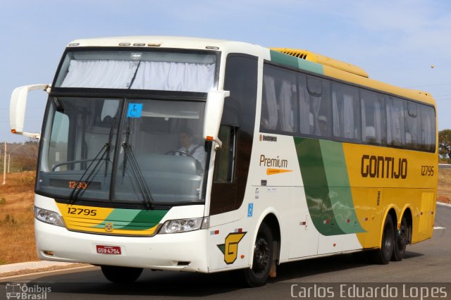 Empresa Gontijo de Transportes 12795 na cidade de Salinas, Minas Gerais, Brasil, por Carlos Eduardo Lopes. ID da foto: 4227316.