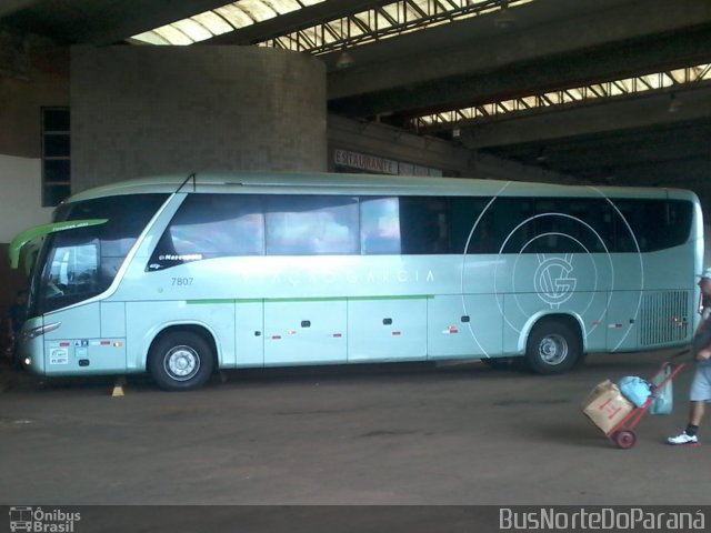 Viação Garcia 7807 na cidade de Apucarana, Paraná, Brasil, por Josino Vieira. ID da foto: 4166680.