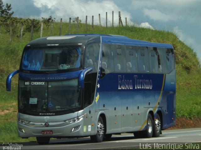 Edson Turismo 1060 na cidade de Três Corações, Minas Gerais, Brasil, por Luis Henrique Silva. ID da foto: 4167940.