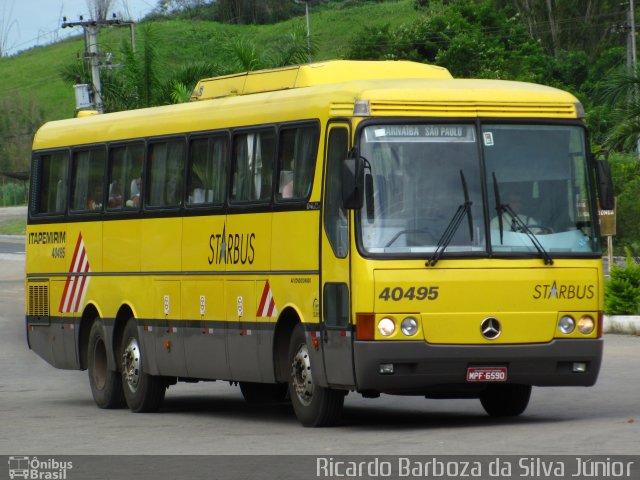 Viação Itapemirim 40495 na cidade de Paraíba do Sul, Rio de Janeiro, Brasil, por Ricardo Barboza da Silva Júnior. ID da foto: 4167235.