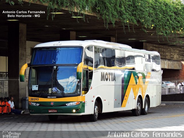Viação Motta 30293 na cidade de Belo Horizonte, Minas Gerais, Brasil, por Antonio Carlos Fernandes. Número da foto: #4167224.
