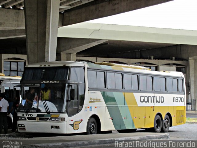 Empresa Gontijo de Transportes 11370 na cidade de Aracaju, Sergipe, Brasil, por Rafael Rodrigues Forencio. ID da foto: 4170864.