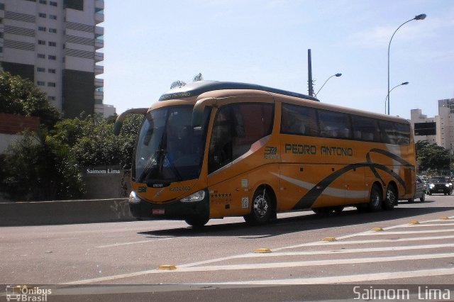 Empresa de Ônibus e Turismo Pedro Antônio RJ 804.003 na cidade de Vila Velha, Espírito Santo, Brasil, por Saimom  Lima. ID da foto: 4171516.