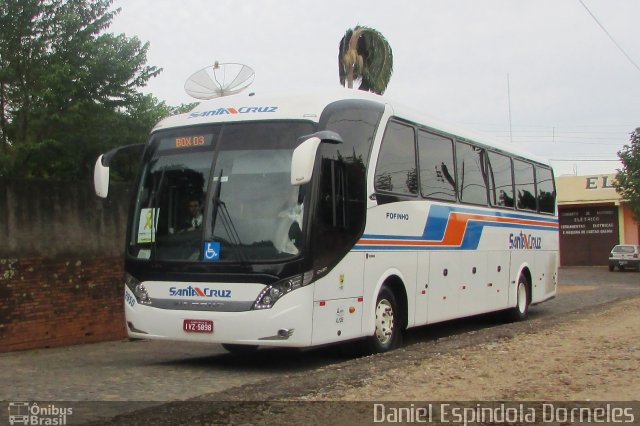 VUSC - Viação União Santa Cruz 2950 na cidade de Cachoeira do Sul, Rio Grande do Sul, Brasil, por Daniel Espindola Dorneles. Número da foto: #4171606.