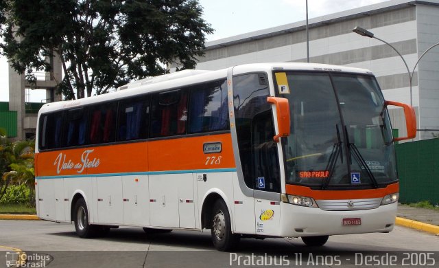 Viação Vale do Tietê 778 na cidade de São Paulo, São Paulo, Brasil, por Cristiano Soares da Silva. ID da foto: 4172290.