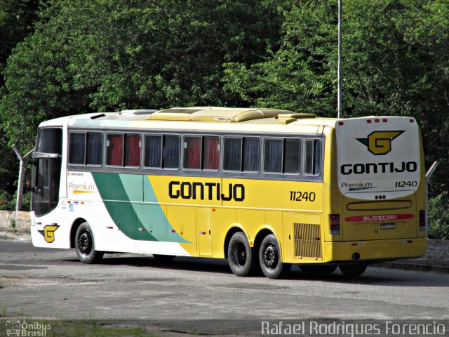 Empresa Gontijo de Transportes 11240 na cidade de Aracaju, Sergipe, Brasil, por Rafael Rodrigues Forencio. ID da foto: 4170862.