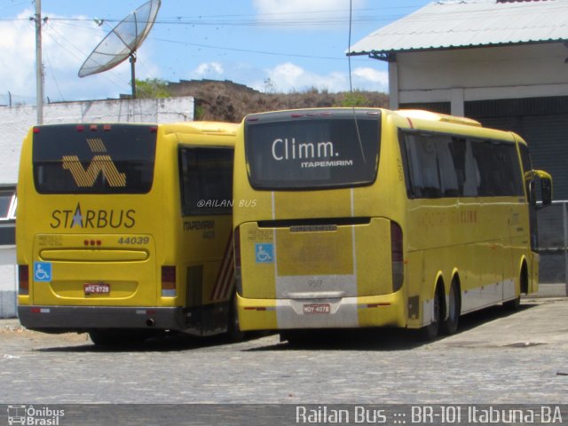 Viação Itapemirim 9517 na cidade de Itabuna, Bahia, Brasil, por Railan Barbosa. ID da foto: 4171837.