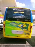 Terra Dourada Transportes e Turismo 1608 na cidade de Natal, Rio Grande do Norte, Brasil, por Felipe França. Número da foto: #4170938.