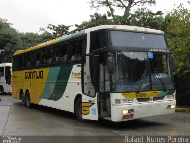 Empresa Gontijo de Transportes 11500 na cidade de São Paulo, São Paulo, Brasil, por Rafael Nunes Pereira. ID da foto: 4173805.