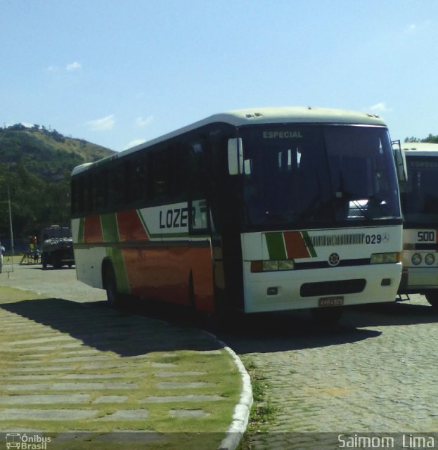 Viação Lozer 029 na cidade de Vila Velha, Espírito Santo, Brasil, por Saimom  Lima. ID da foto: 4173715.