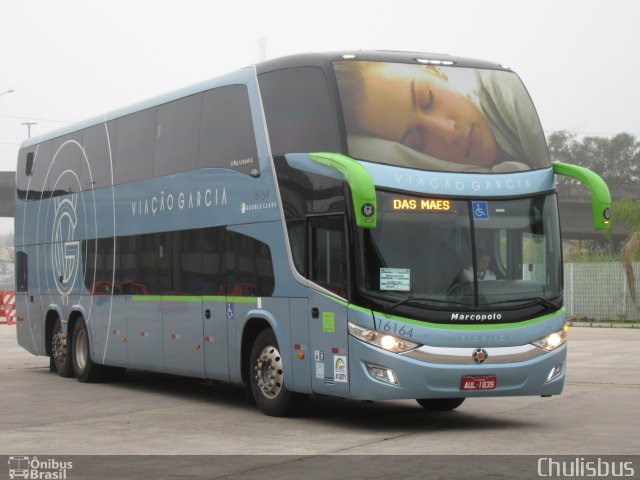 Viação Garcia 16164 na cidade de Curitiba, Paraná, Brasil, por Paulo Roberto Chulis. Número da foto: #4174690.