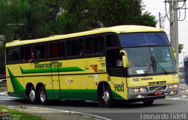 Viação Transfronteira 1100 na cidade de São Paulo, São Paulo, Brasil, por Leonardo Fidelli. ID da foto: 4174564.