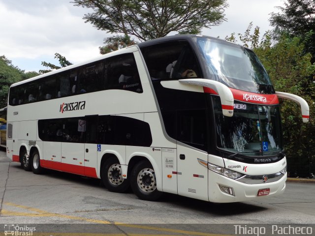 Kaissara - Viação Caiçara 15504 na cidade de São Paulo, São Paulo, Brasil, por Thiago  Pacheco. ID da foto: 4173860.