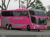 Viação Garcia 7199 na cidade de Foz do Iguaçu, Paraná, Brasil, por Carlos Kircheim. Número da foto: #4173107.