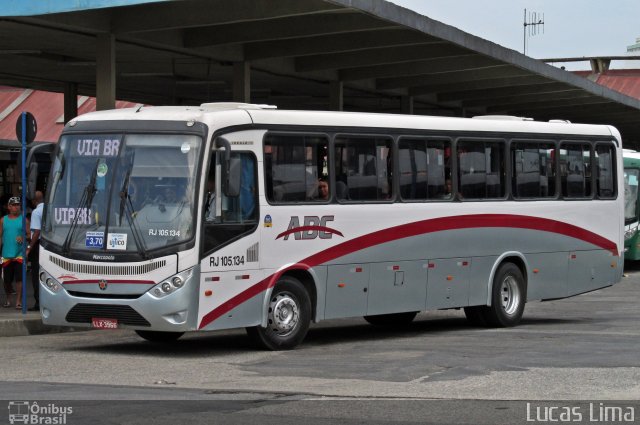 Auto Viação ABC RJ 105.134 na cidade de Niterói, Rio de Janeiro, Brasil, por Lucas Lima. Número da foto: #4175624.