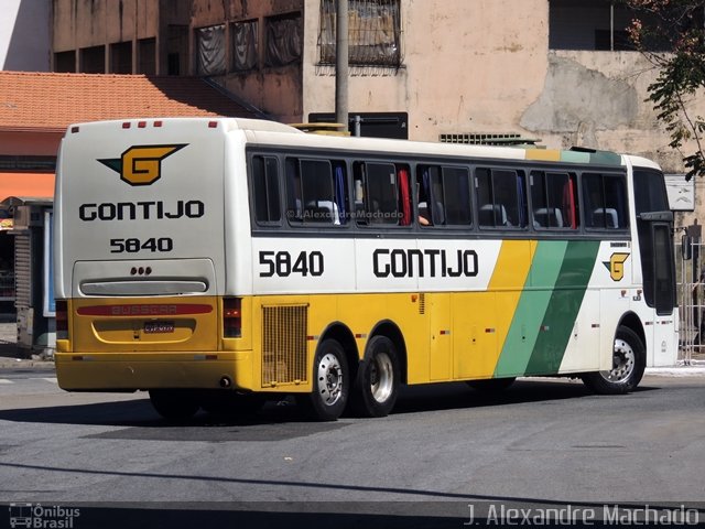 Empresa Gontijo de Transportes 5840 na cidade de Belo Horizonte, Minas Gerais, Brasil, por J. Alexandre Machado. Número da foto: #4176077.