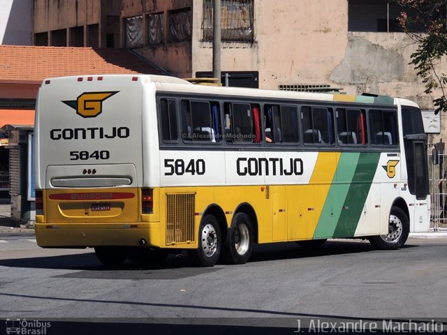 Empresa Gontijo de Transportes 5840 na cidade de Belo Horizonte, Minas Gerais, Brasil, por J. Alexandre Machado. ID da foto: 4176077.