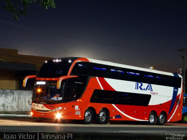 R.A. Viagens 7800 na cidade de Teresina, Piauí, Brasil, por João Victor. Número da foto: #4176675.