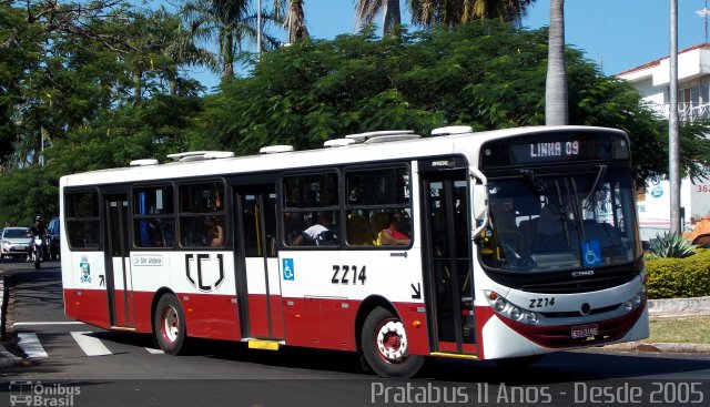 Auto Ônibus Macacari 2214 na cidade de Jaú, São Paulo, Brasil, por Cristiano Soares da Silva. Número da foto: #4175655.