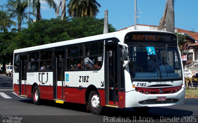 Auto Ônibus Macacari 2182 na cidade de Jaú, São Paulo, Brasil, por Cristiano Soares da Silva. ID da foto: 4175660.