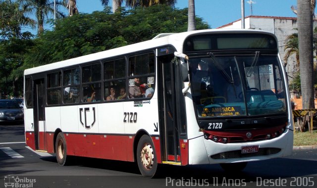 Auto Ônibus Macacari 2120 na cidade de Jaú, São Paulo, Brasil, por Cristiano Soares da Silva. ID da foto: 4175649.