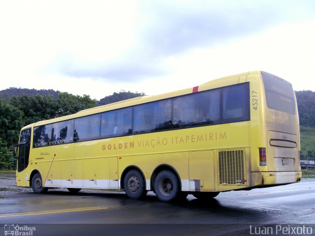 Viação Itapemirim 45217 na cidade de Viana, Espírito Santo, Brasil, por Luan Peixoto. ID da foto: 4176283.