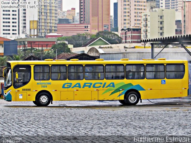 Viação Garcia 7089 na cidade de Londrina, Paraná, Brasil, por Guilherme Estevan. Número da foto: #4175575.