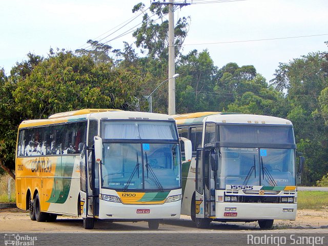 Empresa Gontijo de Transportes 12100 na cidade de São Mateus, Espírito Santo, Brasil, por Rodrigo  Carvalho. ID da foto: 4176578.