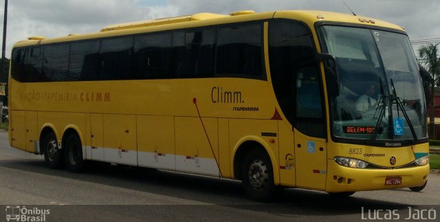 Viação Itapemirim 8823 na cidade de Ananindeua, Pará, Brasil, por Lucas Jacó. Número da foto: #4178235.