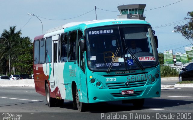 Unimar Transportes 31312 na cidade de Vitória, Espírito Santo, Brasil, por Cristiano Soares da Silva. ID da foto: 4177760.