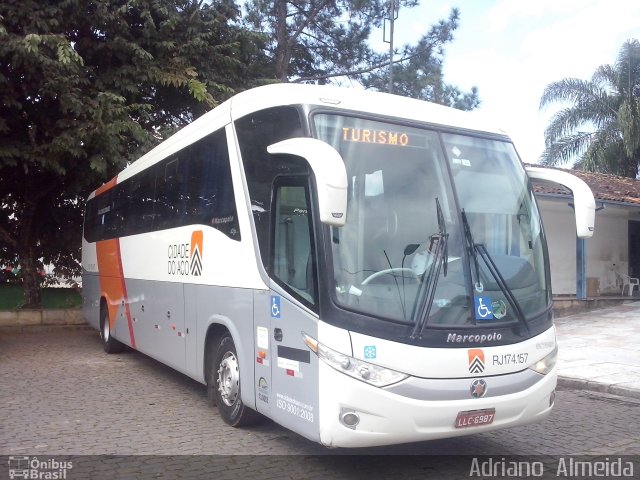 Viação Cidade do Aço RJ 174.157 na cidade de Mariana, Minas Gerais, Brasil, por Adriano  Almeida. Número da foto: #4178032.