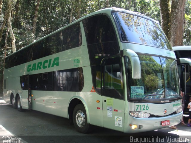 Viação Garcia 7126 na cidade de Poços de Caldas, Minas Gerais, Brasil, por Fabiano Gonçalves. Número da foto: #4178586.