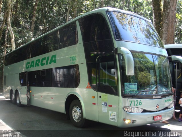 Viação Garcia 7126 na cidade de Poços de Caldas, Minas Gerais, Brasil, por Fabiano Gonçalves. ID da foto: 4178586.