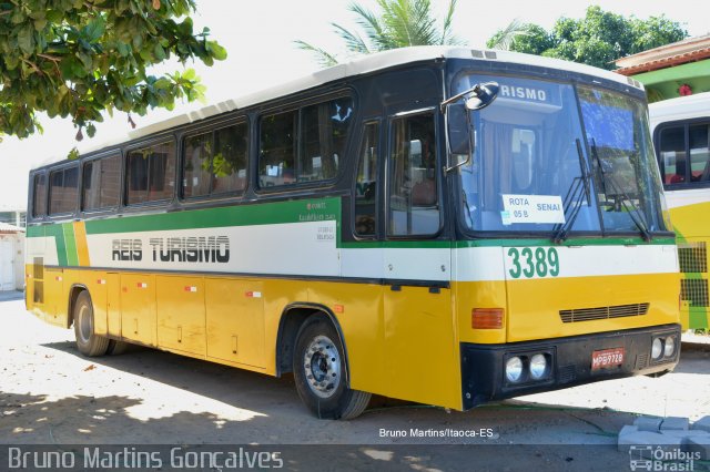 Reis Turismo 3389 na cidade de Itapemirim, Espírito Santo, Brasil, por Bruno Martins Gonçalves. Número da foto: #4177958.