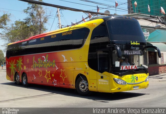 Buses Interbus 44 na cidade de , por Irizar Andres Vega Gonzalez. ID da foto: 4176830.