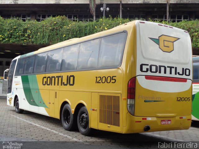 Empresa Gontijo de Transportes 12005 na cidade de Belo Horizonte, Minas Gerais, Brasil, por Fabri Ferreira. ID da foto: 4179083.