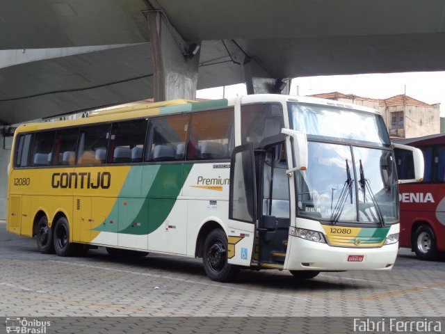 Empresa Gontijo de Transportes 12080 na cidade de Belo Horizonte, Minas Gerais, Brasil, por Fabri Ferreira. ID da foto: 4179003.